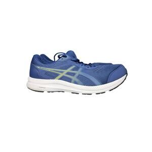 ASICS GEL-Contend 8 running shoes Blue Yellow Ortholite Size 15